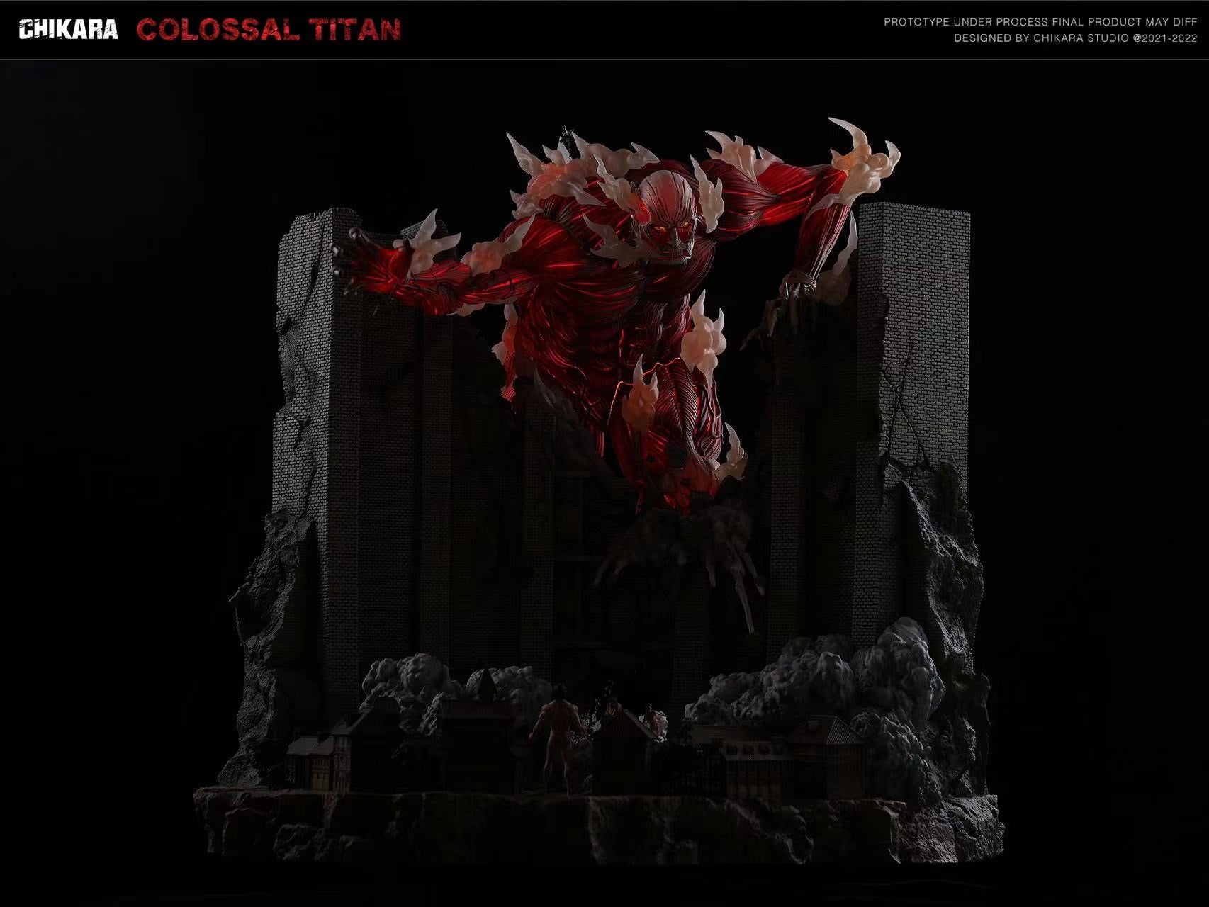 【In stock】Colossal Titan - Attack on Titan- CHIKARA Studios