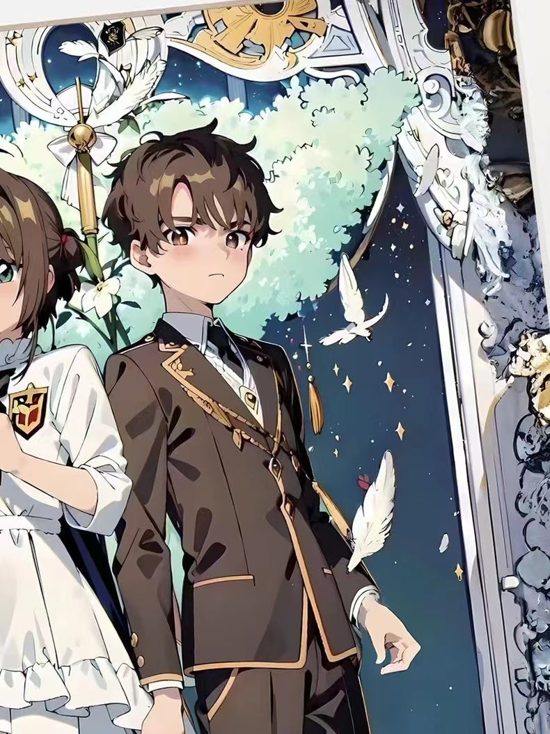 【Pre-sale】Decorative Painting of Sakura & Li Syaoran-Card Captor Sakura-XingKong Studio