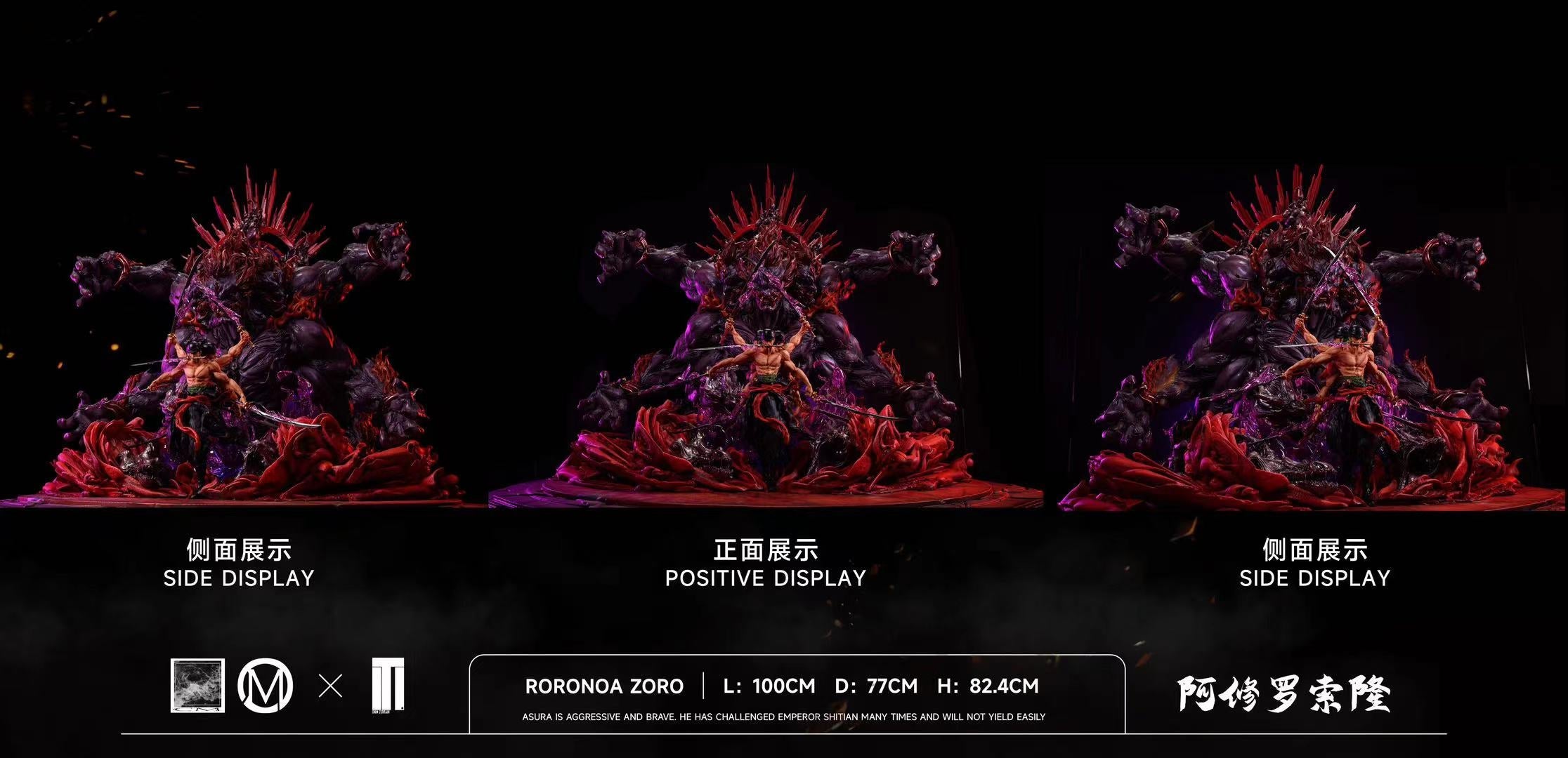 【Pre-sale】Asura Zoro-One piece-Iron curtain X CM studio