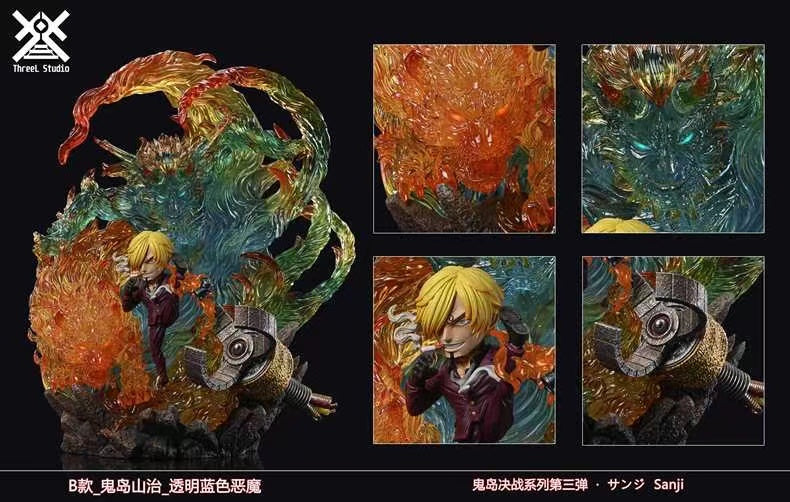 【Pre-sale】Ghost Island Battle Sanji-One piece-Threel Studio