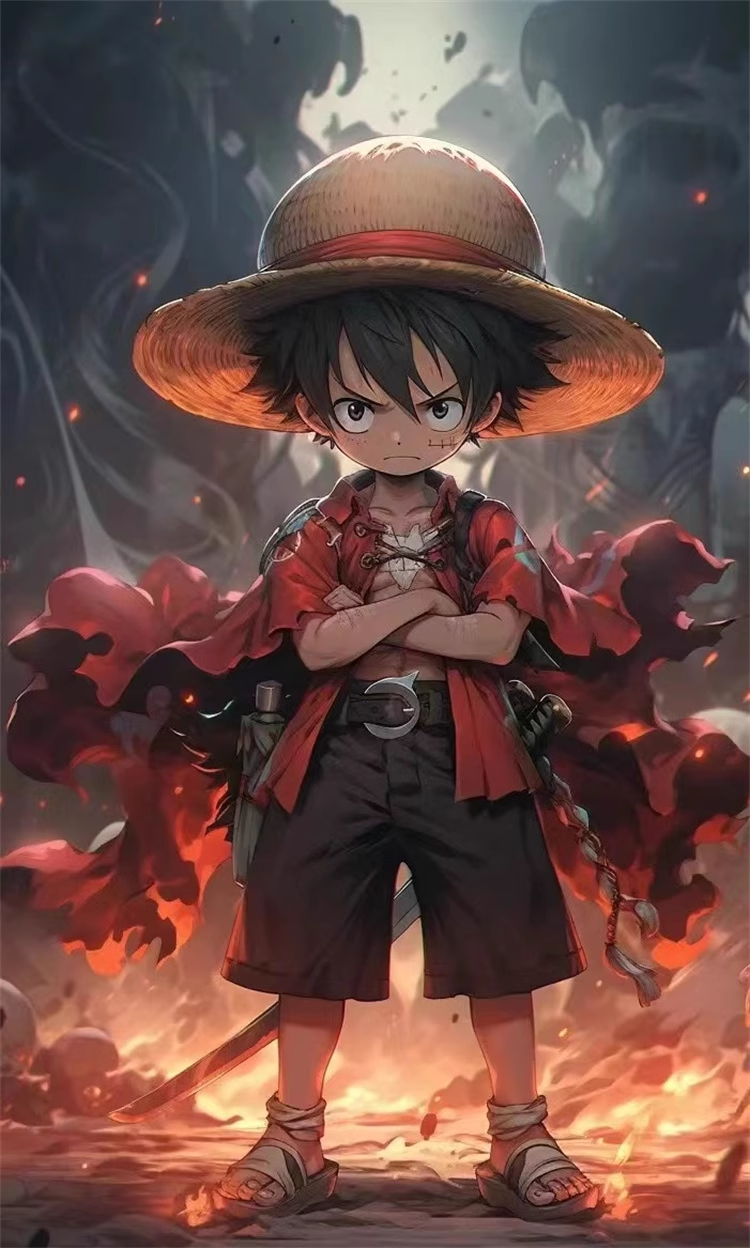 【Pre-sale】Q Version Luffy-One Piece-Three sheep Studio