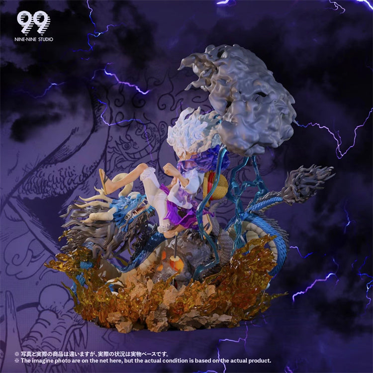 【Pre-sale】Gear Fifth Gomu Gomu no Gigant Monkey D. Luffy vs Kaido-One piece-NINE-NINE Studio