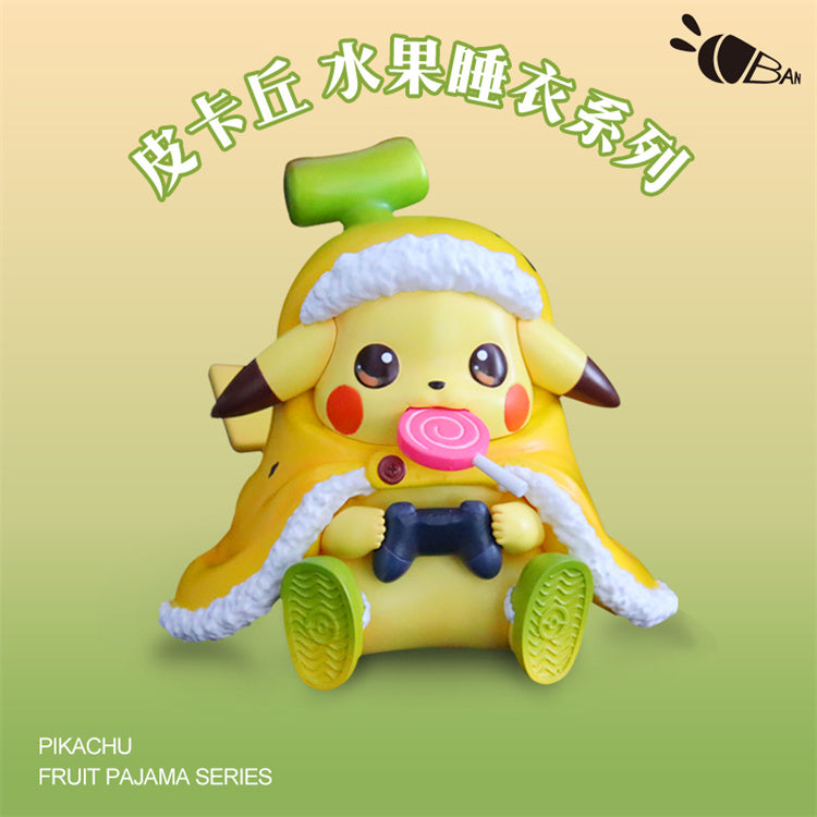 【In stock】Fruit Pajama Series Banana Pikachu-Pokemon-RADISH Studio