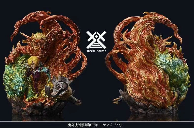 【Pre-sale】Ghost Island Battle Sanji-One piece-Threel Studio