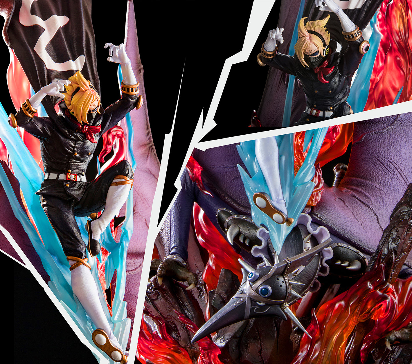 【Pre-sale】1/6 Scale Vinsmoke Sanji VS King-One piece-The One Studio