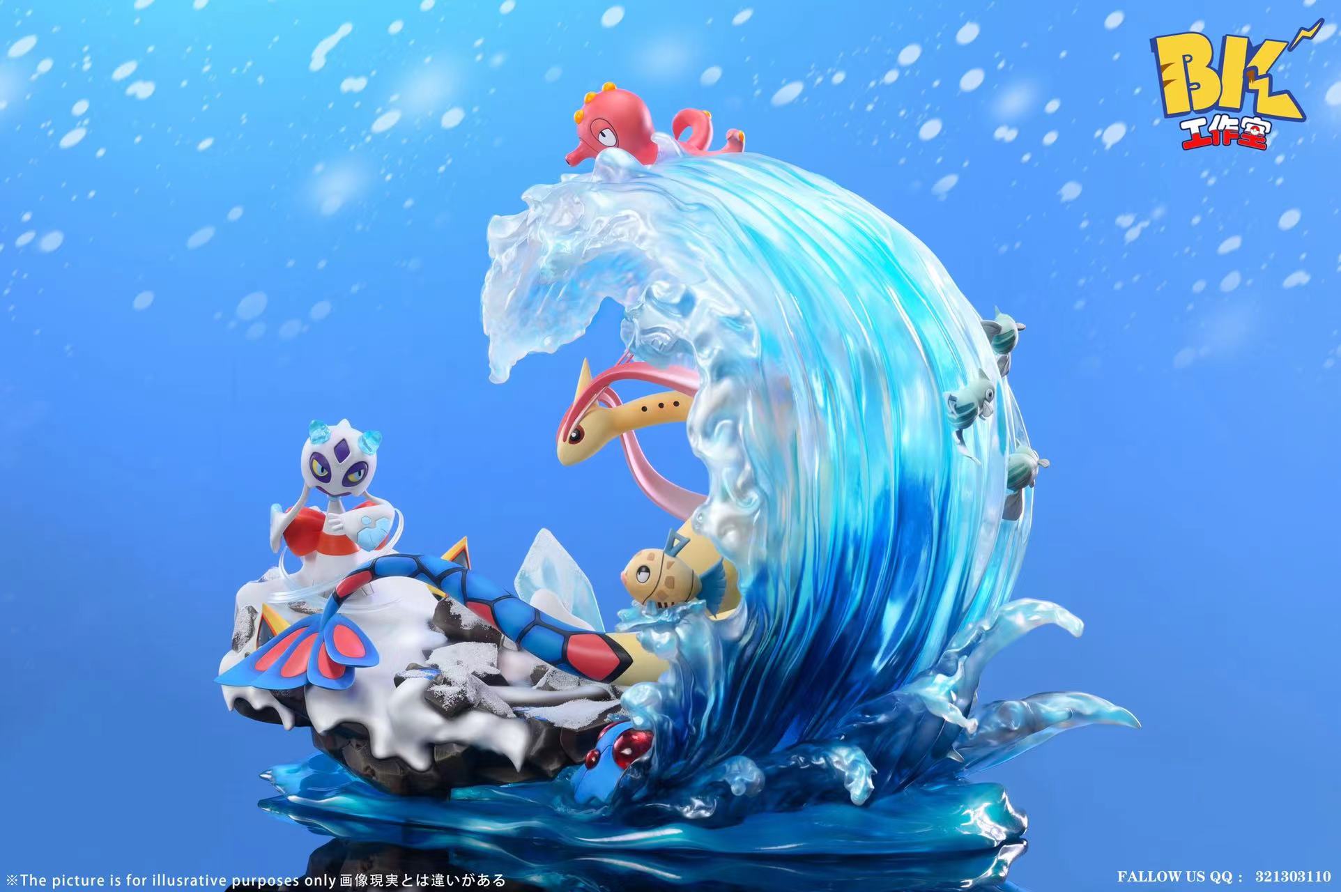 【Pre-sale】1/6 Scale Milotic vs Froslass-Pokemon-BK Studio