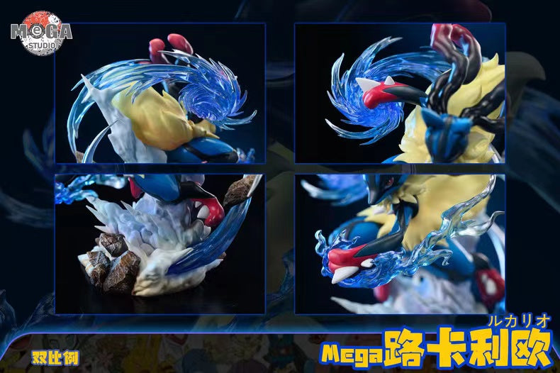 【Pre-sale】1/20 Scale Evolution Group Lucario-Pokemon-Mega Studio