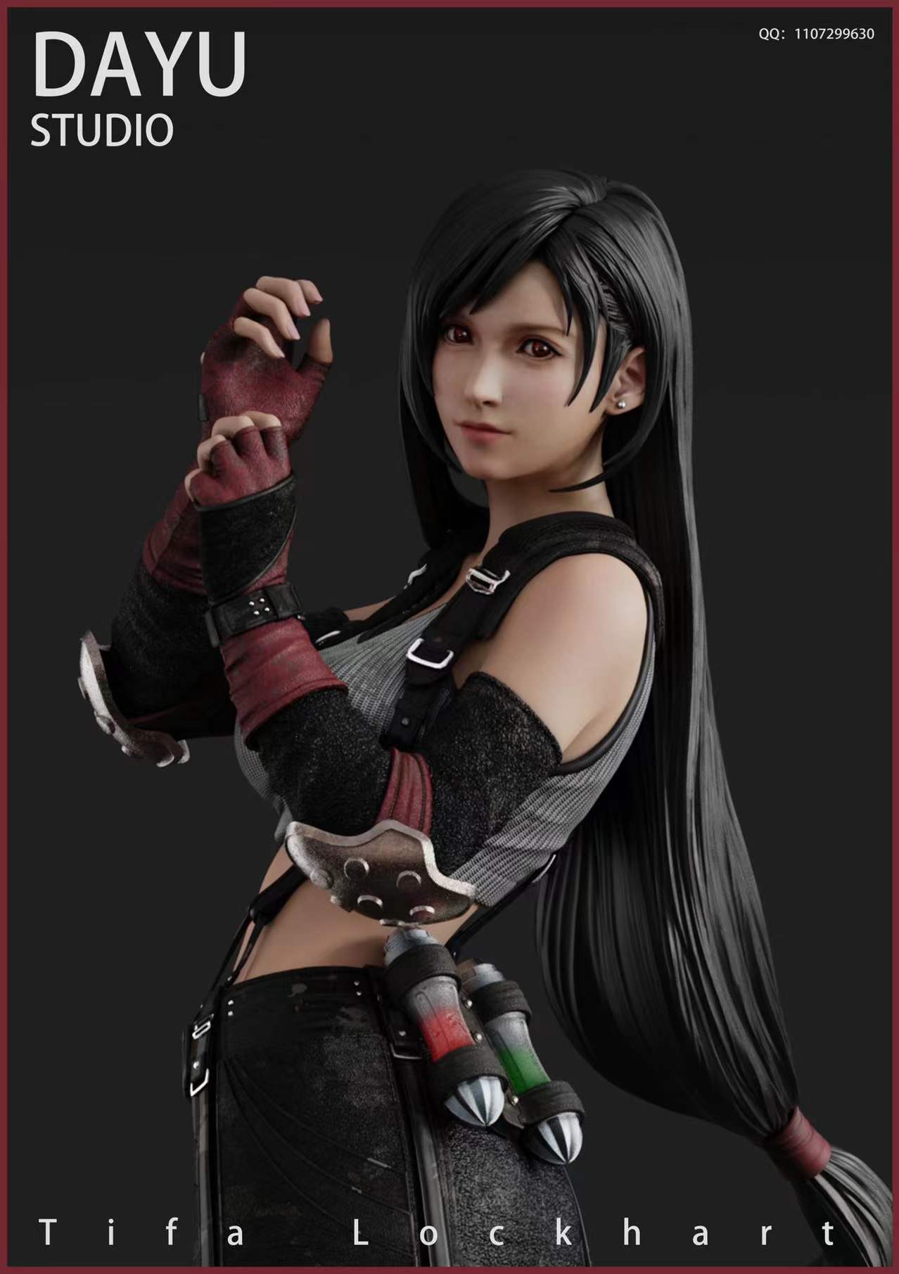 【レビューを書けば送料当店負担】 In stock】1/4 studio Fantasy-DAYU Lockhart-Final Tifa ゲームキャラクター