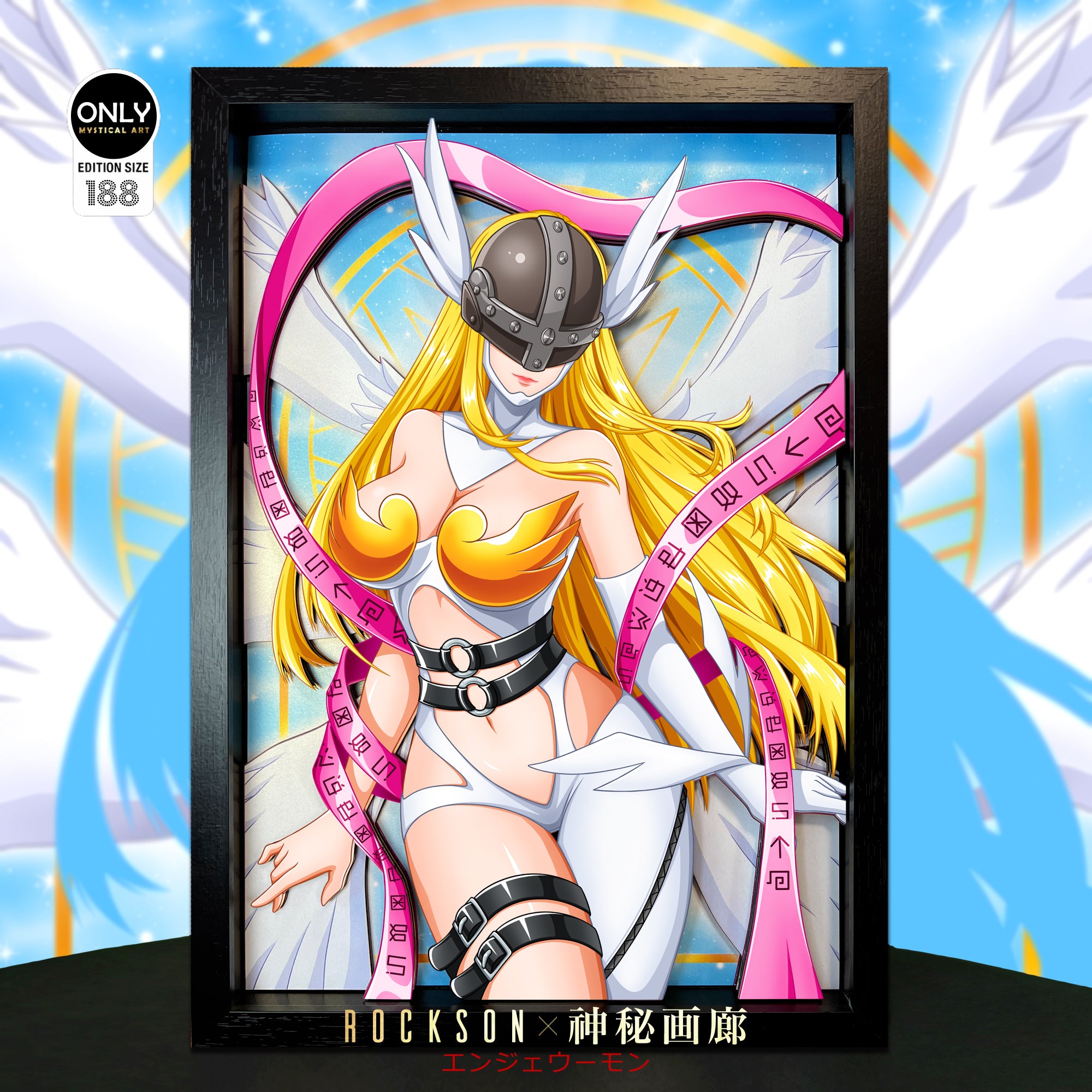 【Pre-sale】Gentleman Style 3D Decorative Paint of Angewomon-Mystical Art Studio