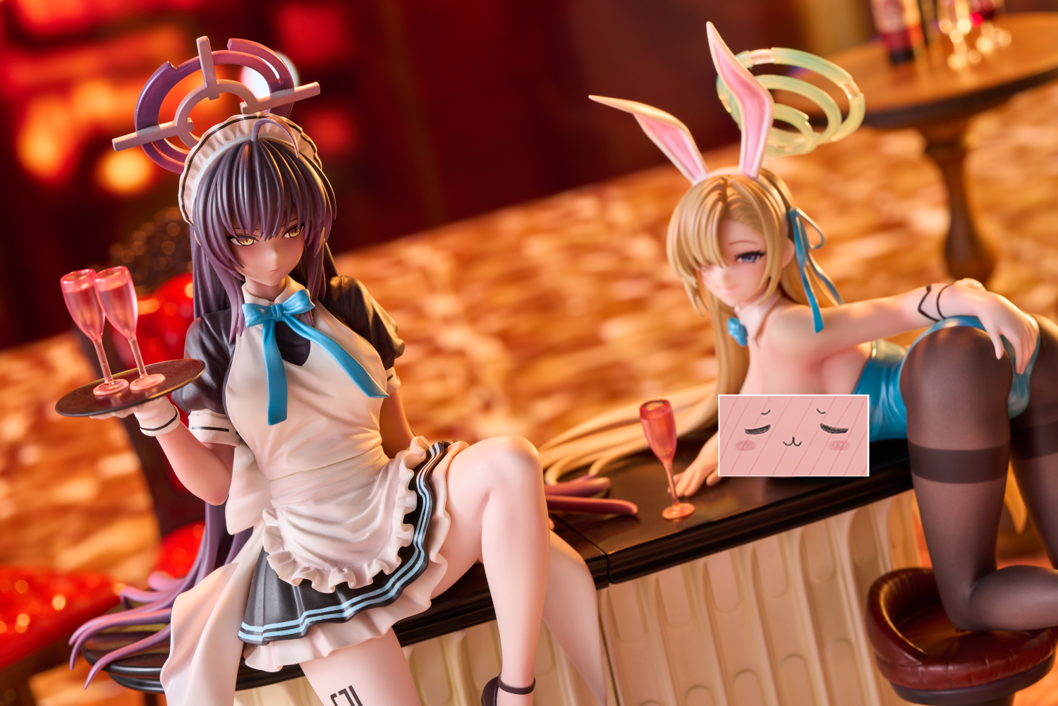 【Pre-sale】1/7 Scale Maid & Bunny Girl Ichinose Asuna & Kakudate Karin-Blue Archive