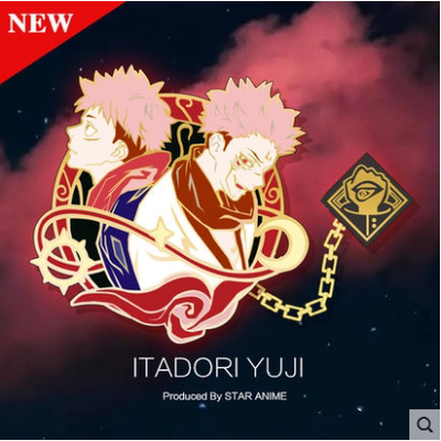 【Buy two for Free shipping】【In stock】Characters of Series Metal Badge-free shipping-in stock