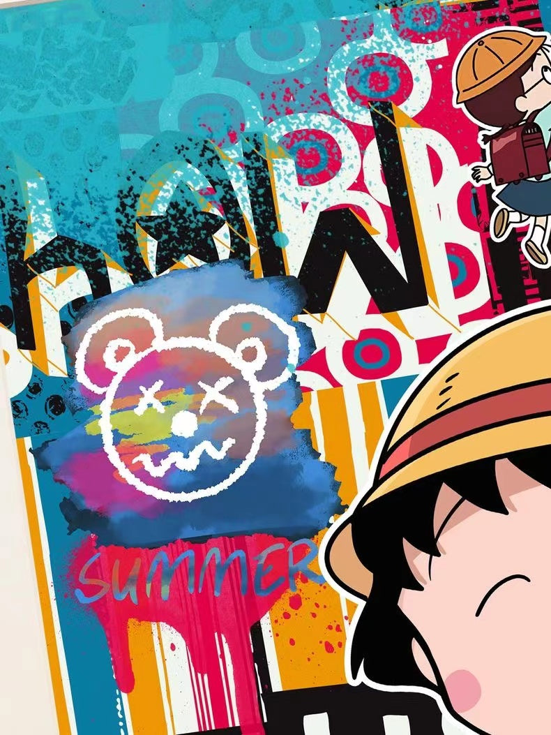 【Pre-sale】Decorative Painting of Chibi Maruko-chan-XingKong Studio