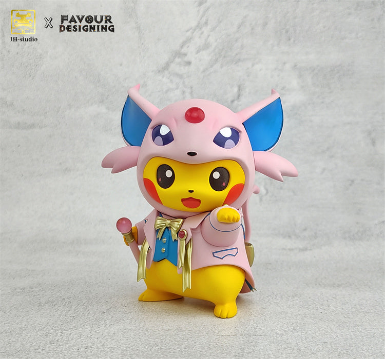 【Pre-sale】Eevee Cosplay Pikachu Series 004 Espeon Cosplay Pikachu-Pokemon-IH-Studio