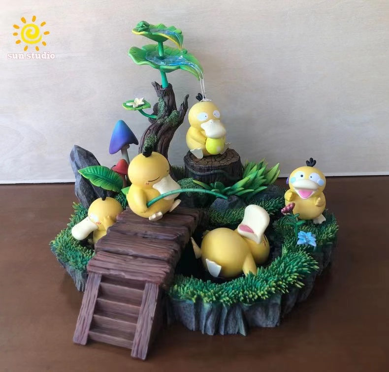 【Pre-sale】1/20 Scale Nidoking, Psyduck & Mewtwo-Pokemon-SUN Studio