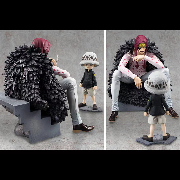 【Few left】Limited Edition 2.0 Corazon / Donquixote Rosinante & Trafalgar D. Water Law-One piece-MegaHouse