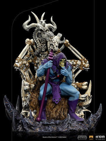 【Pre-sale】1/10 Scale Deluxe Version Skeletor- Man & Masters Of The Universe-Iron-Studio