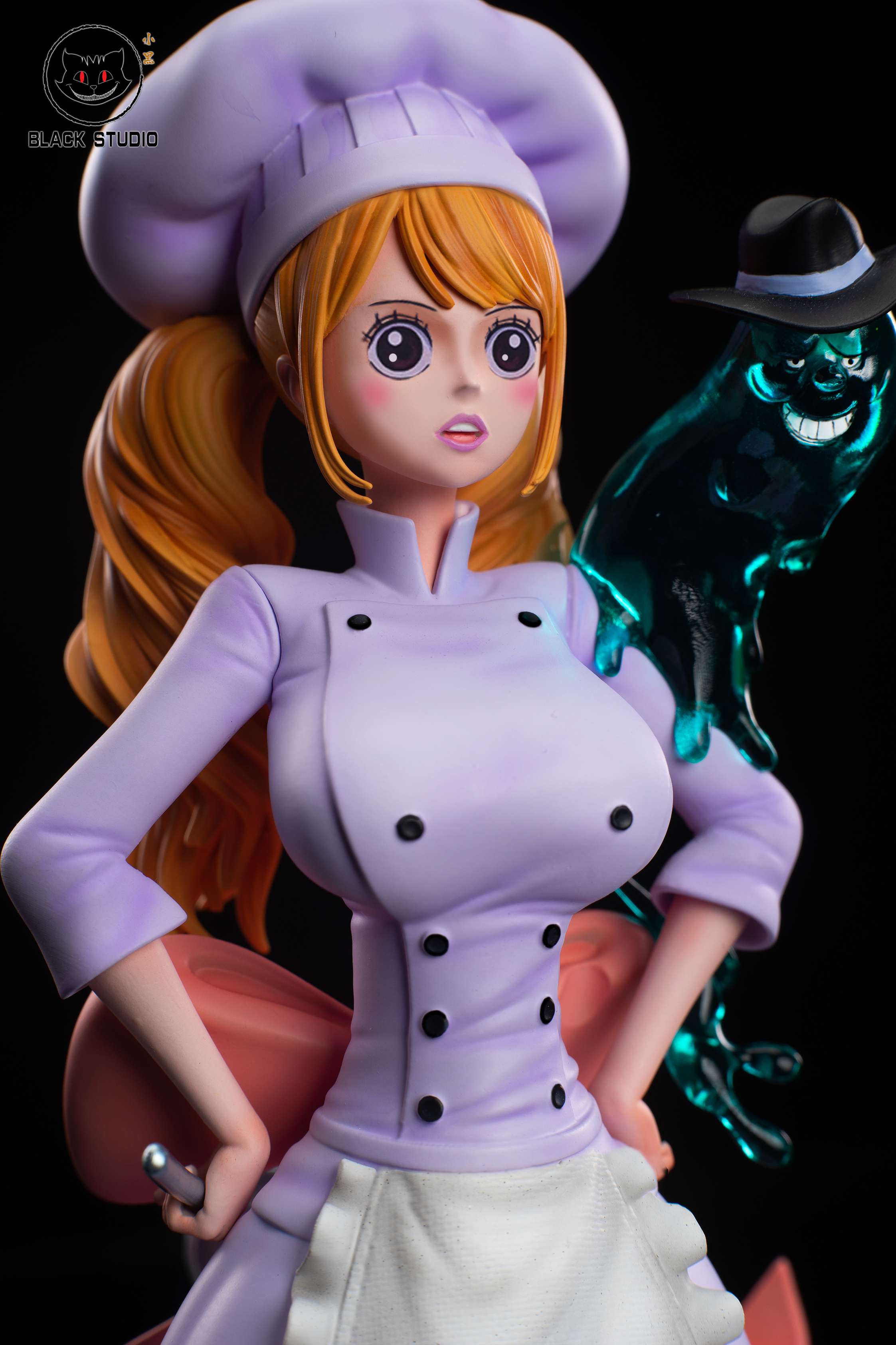 【Pre-sale】Charlotte Pudding-One piece-Black Studio
