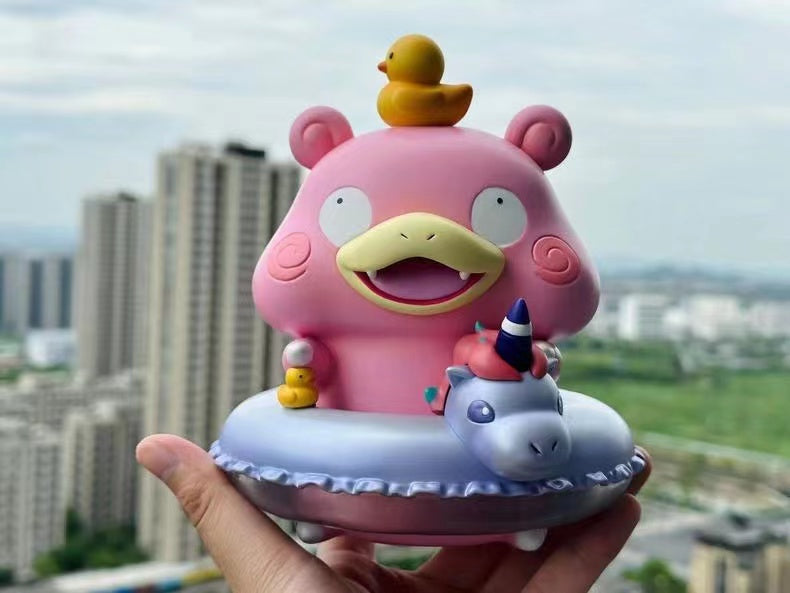【Pre-sale】Swimming Circle Slowpoke-Pokemon-CaiCaiGongFang Studio
