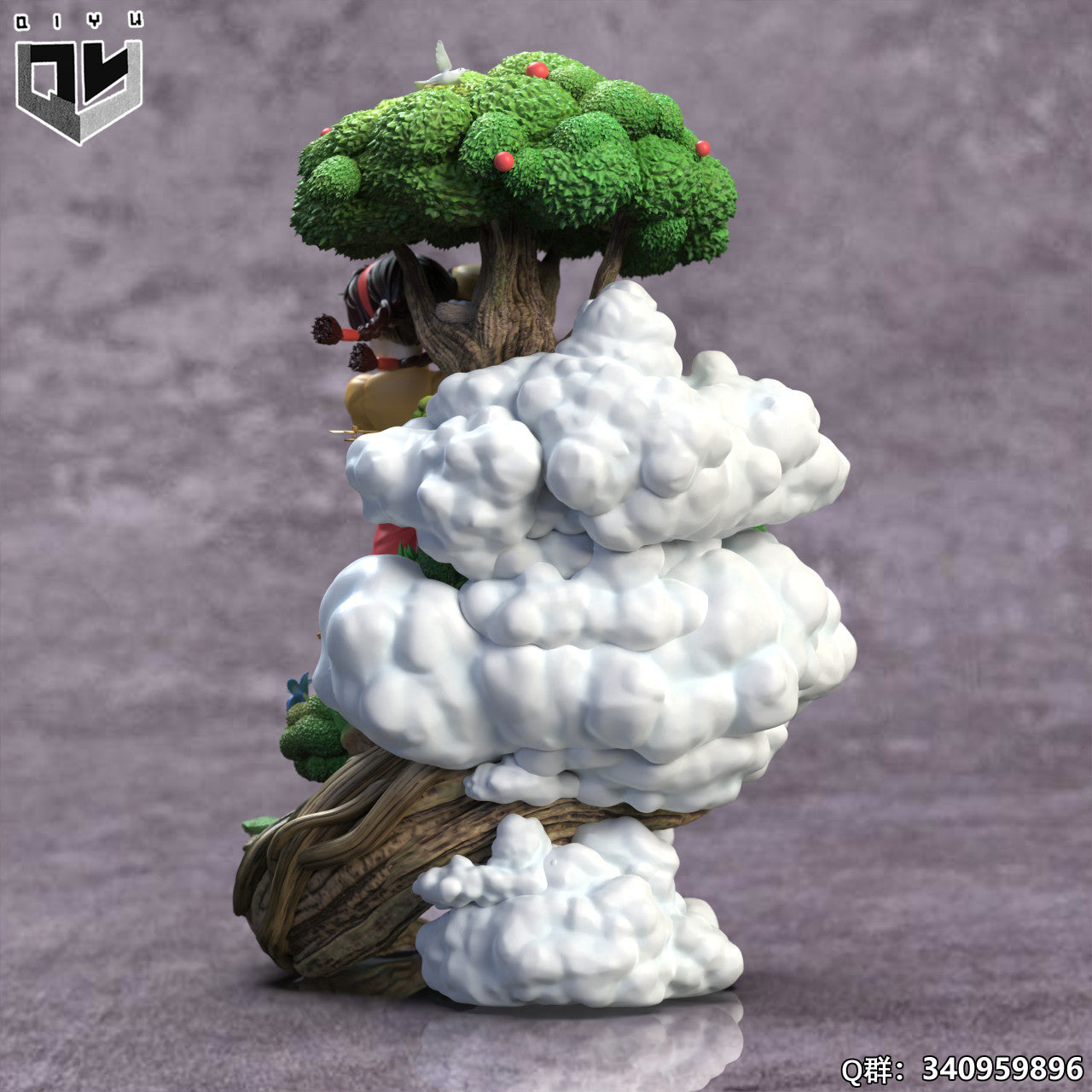 【Pre-sale】Castle in the Sky with LED  - QiYu Studio