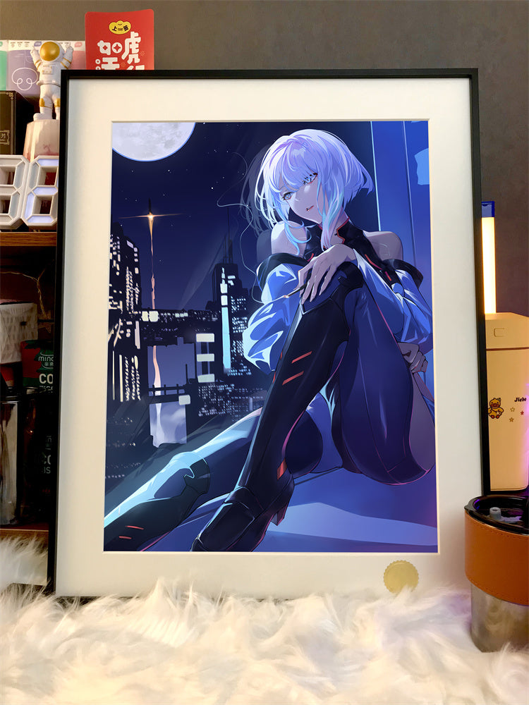 【Pre-sale】Decorative Painting of Lucy-CYBERPUNK EDGERUNNERS-XingKong Studio