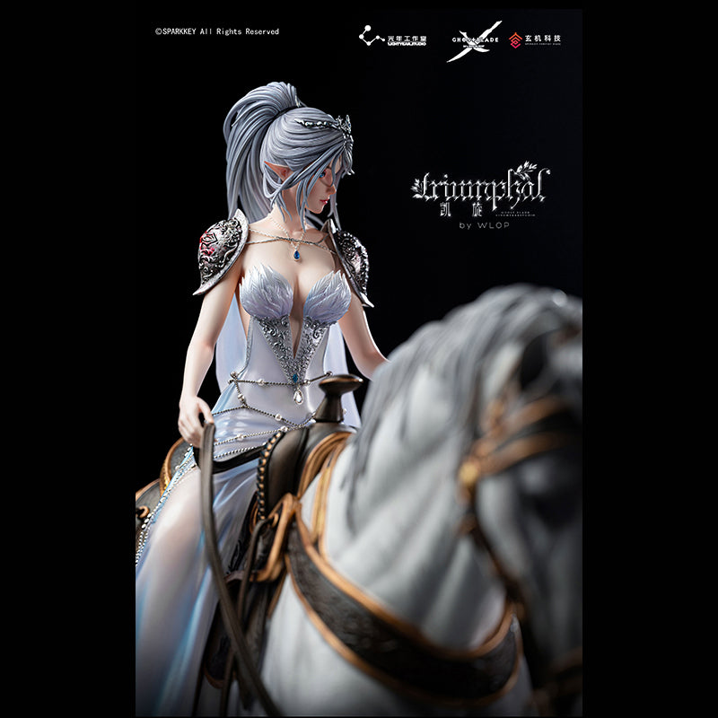 【Pre-sale closed】1/4 Scale Licensed Ice Princess Yan Triumph-Ghost Blade-Light Year Studio