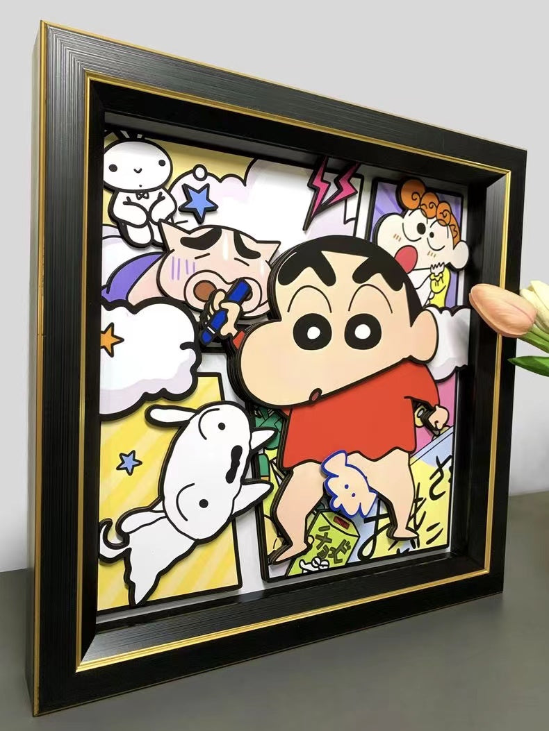 【In stock】Decorative Painting of Crayon Shin-chan-momo Studio