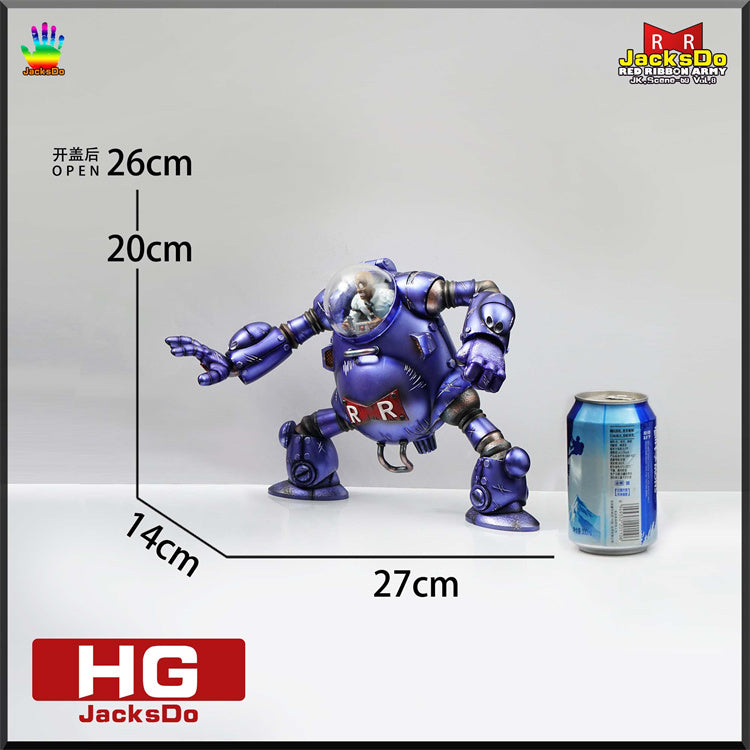 【Pre-sale】SHF & HG Scale Red Ribbon Army Staff Officer Black in the Battle Jacket-DB-JacksDo Studio