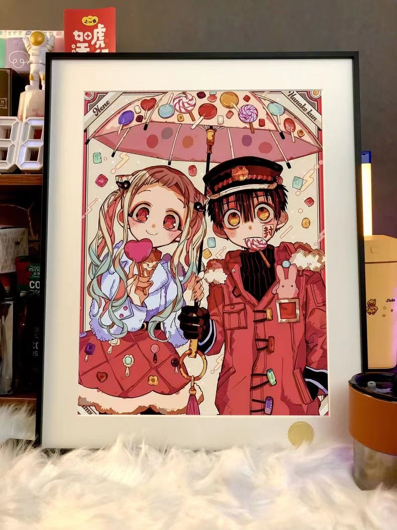 【Pre-sale】Decorative Painting of Yashiro Nene & Yugi Tsukasa-Toilet-bound Hanako-kun-Xingkong Studio