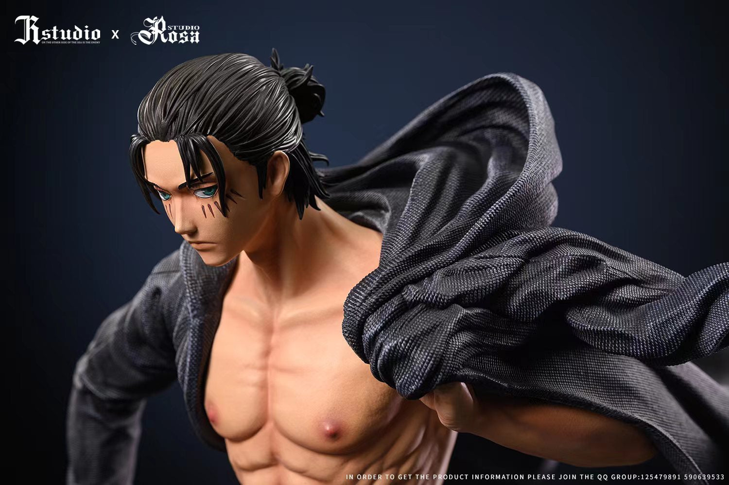【Pre-sale】1/4 Scale Eren Jaeger-Attack on Titan-JR Studio & Rosa Studio