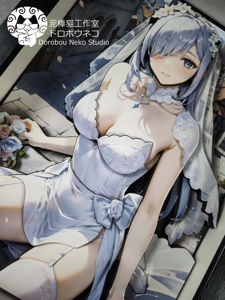 【In stock】Decorative Painting of DSHY Shenhe-Genshin Impact-Dorobou Neko Studio