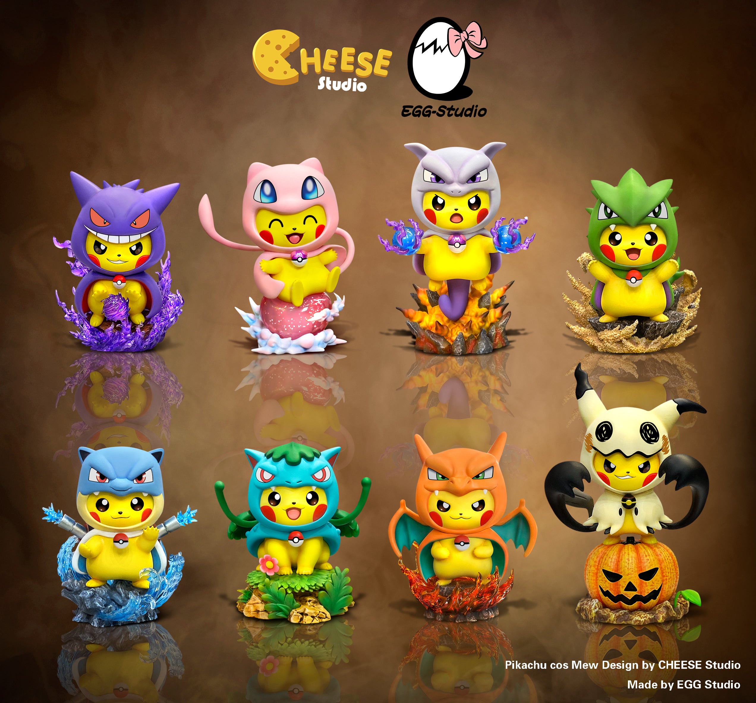 【Pre-sale】Mew Cosplay Pikachu-Pokemon-CHEESE Studio