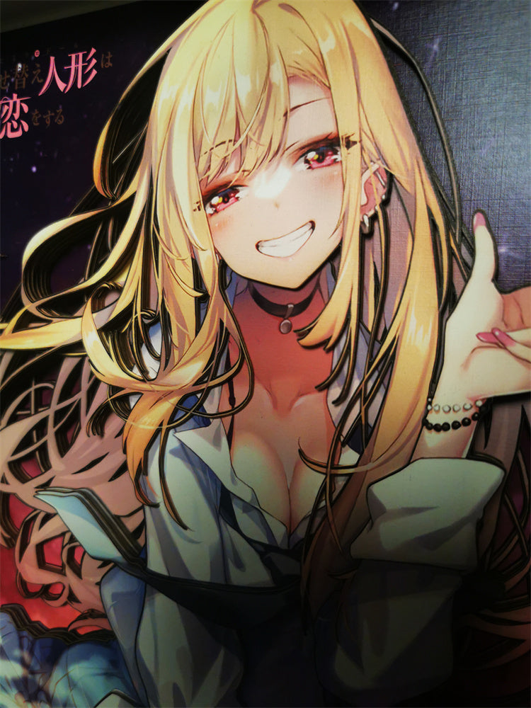 【In stock】A3 Size Marin Kitagawa 3D Decorative Painting-My Dress-Up Darling Statue-Raven Studio