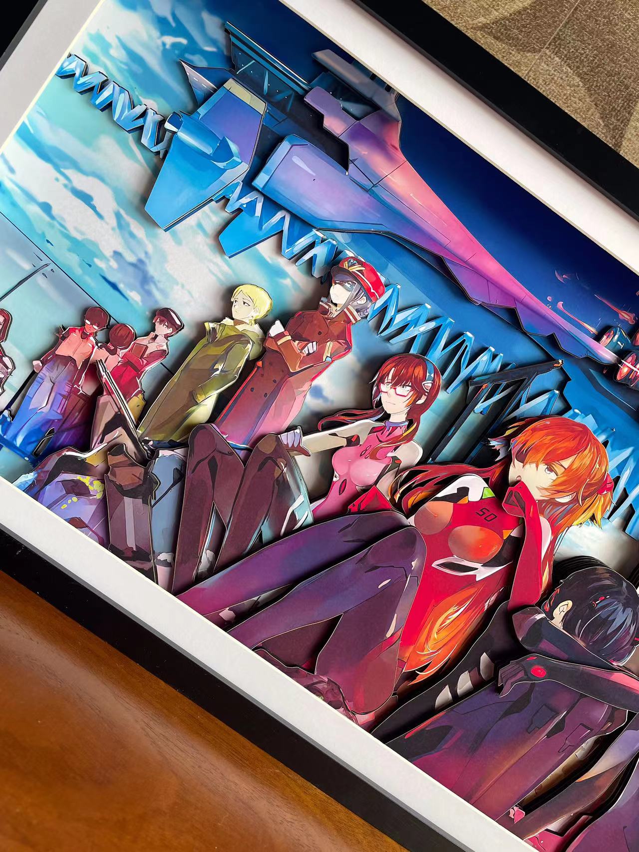 【In stock】3D Decorative Paint of Character (EVA) Neon Genesis EVAngelion-Mystical Art Studio