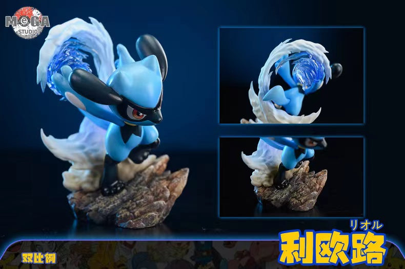 【Pre-sale】1/20 Scale Evolution Group Lucario-Pokemon-Mega Studio