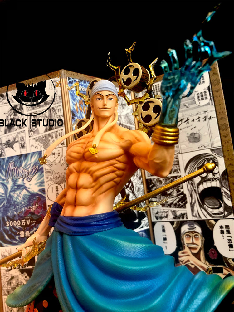 【In stock】POP MAX Scale God of Skypiea Enel-One piece-Black Studio