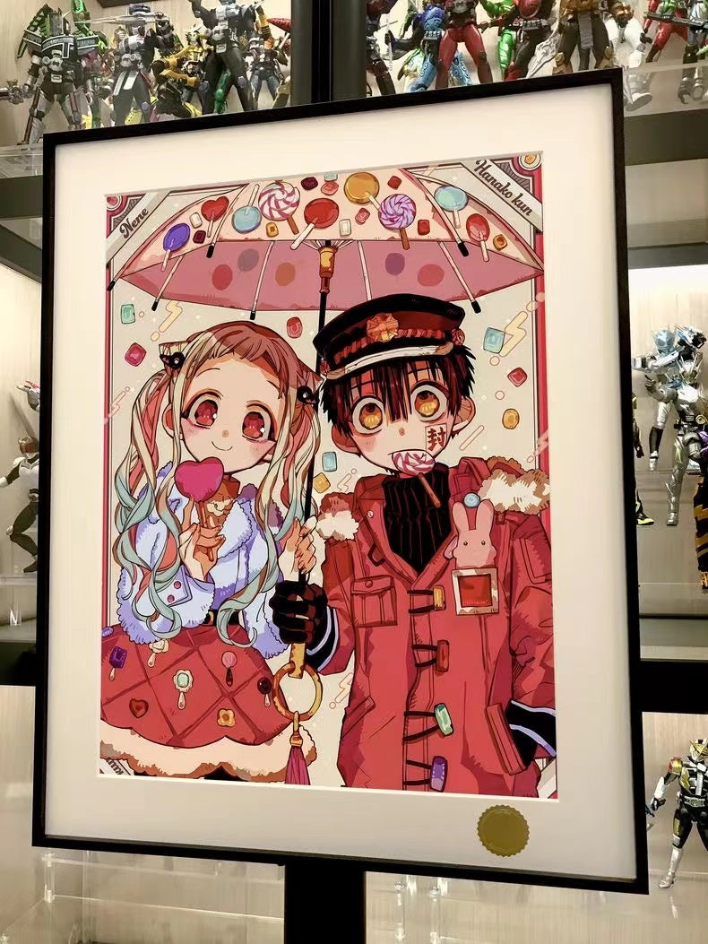 【Pre-sale】Decorative Painting of Yashiro Nene & Yugi Tsukasa-Toilet-bound Hanako-kun-Xingkong Studio