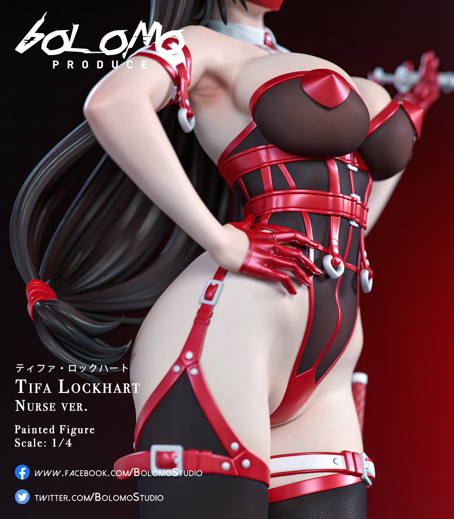 【Pre-sale】1/4 Scale Nurse Tifa-Final Fantasy-Bolomo Studio
