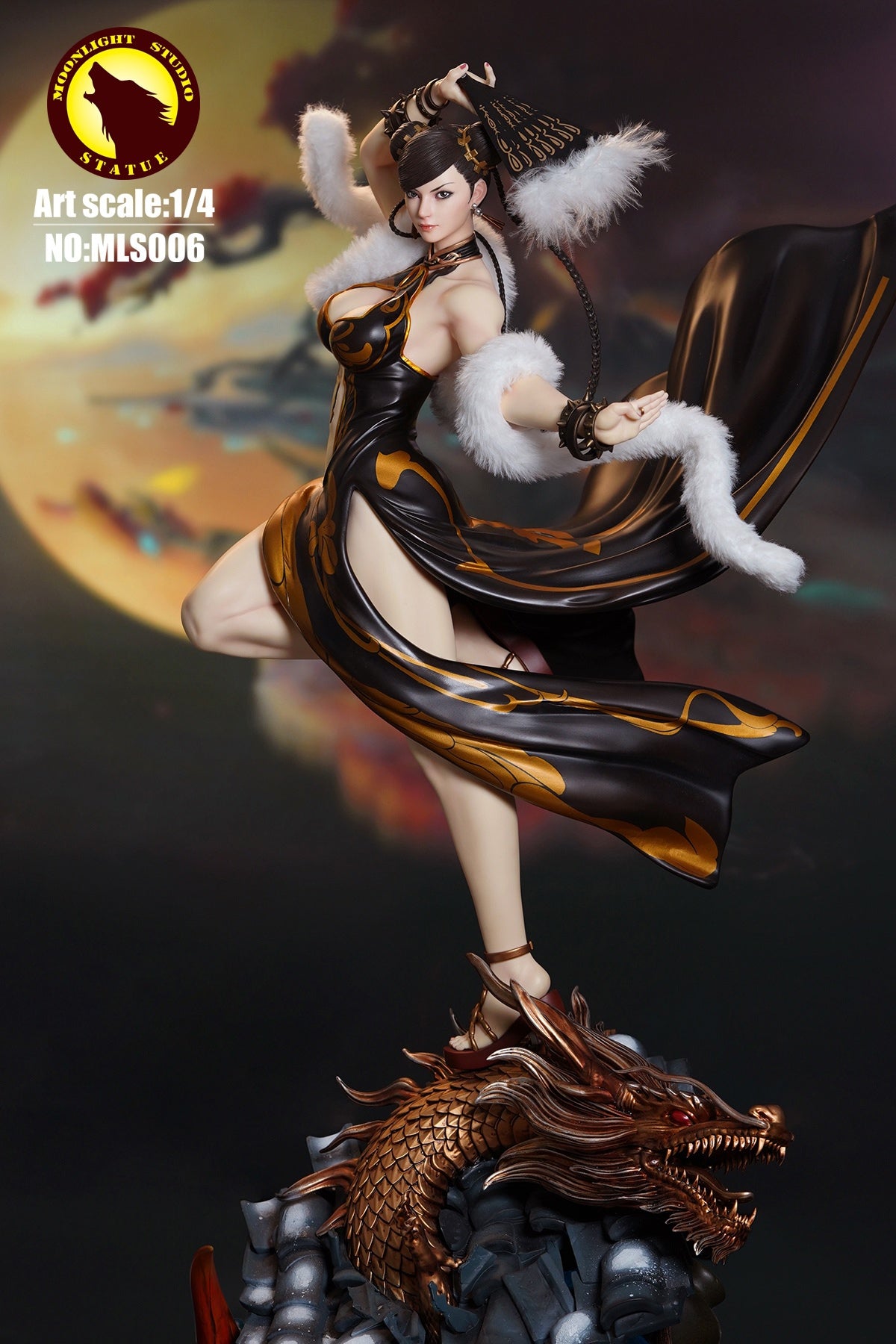 【Sold out】 1/4 Scale Chun-Li with LED-Street Fighter-Moonlight Studio