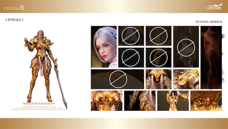 【Pre-sale】1/6 Scale Raphael-Wings of Salvation-Lucifer Studio