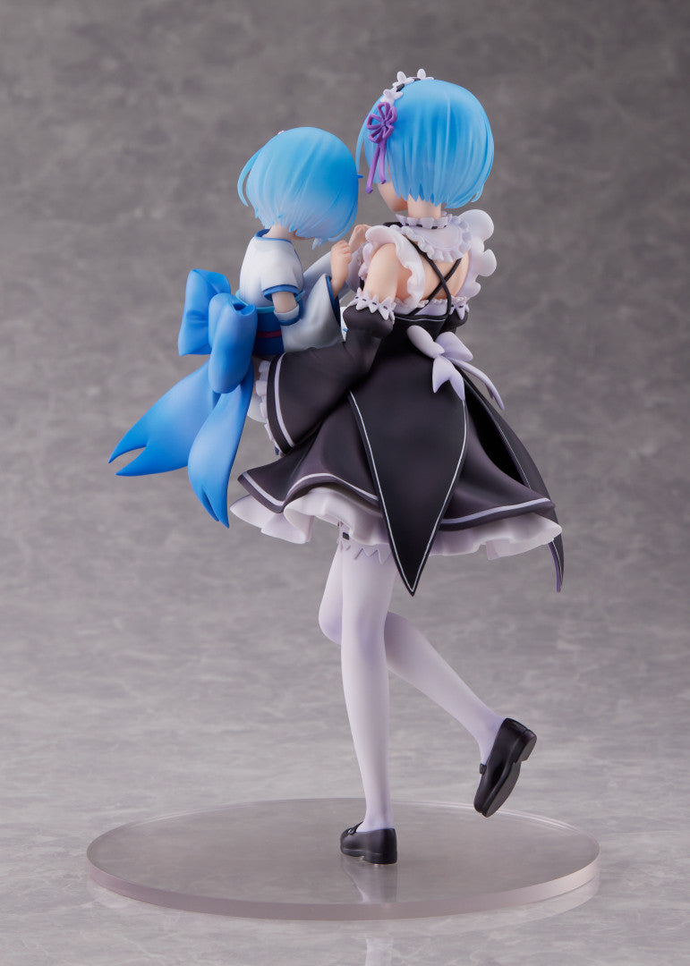 【Pre-sale】S-Fire Series Rem & Childhood Rem-Re:Starting Life From Zero in a Different World Official Statue-SEGA
