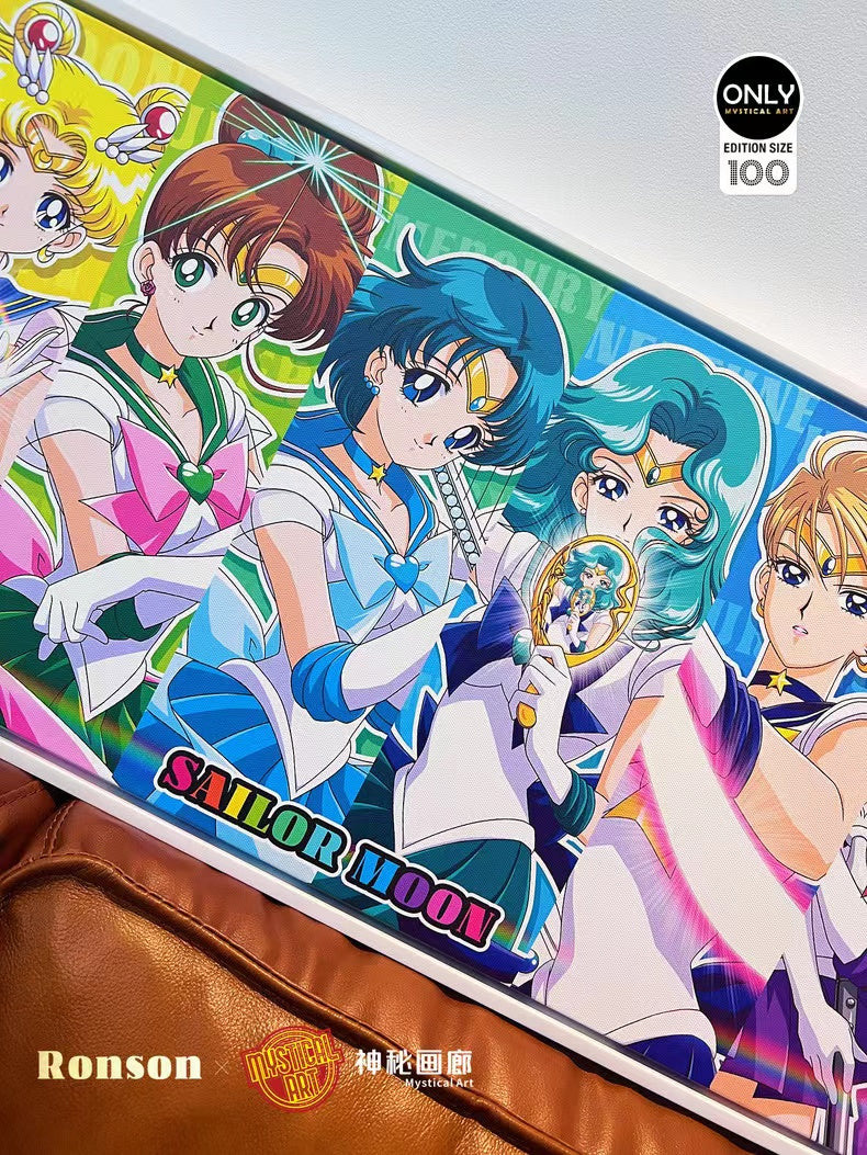 【In stock】Rainbow Series 011 Decorative Painting of Sailor Moon-Mystical Art Studio