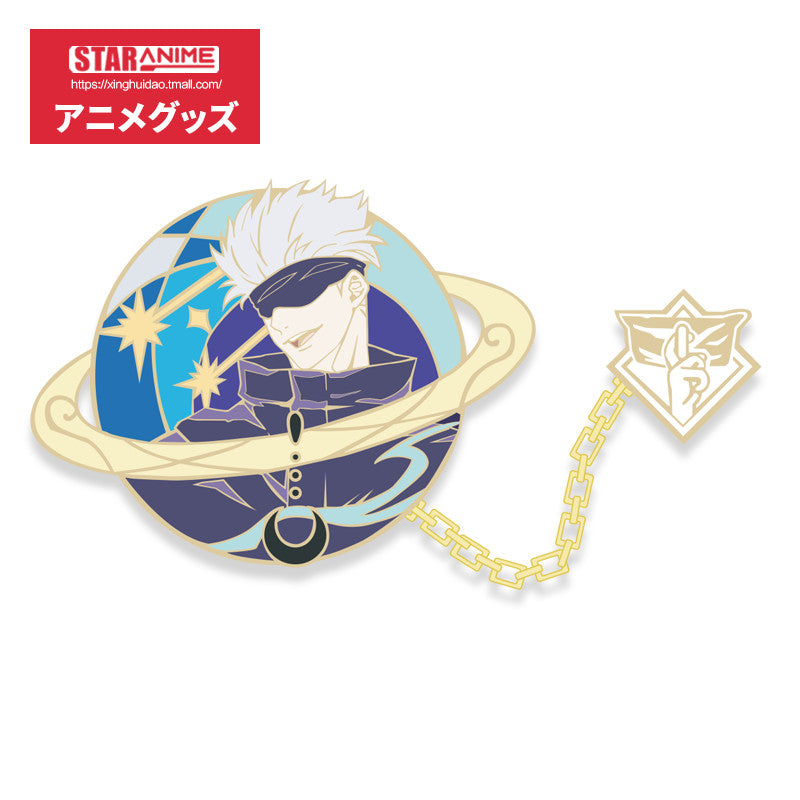 【Buy two for Free shipping】【In stock】Characters of Series Metal Badge-free shipping-in stock