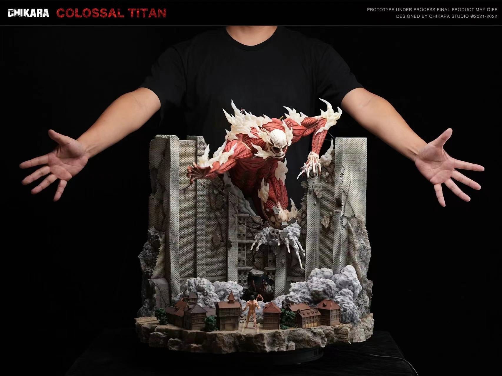 【In stock】Colossal Titan - Attack on Titan- CHIKARA Studios