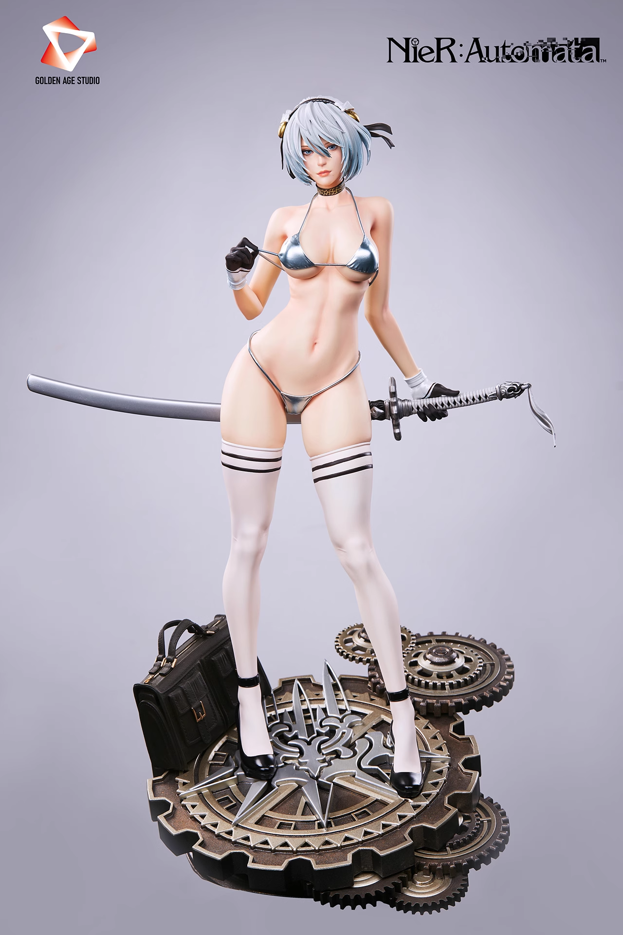 【Pre-sale】1/4 Scale YoRHa 2B-NieR:Automata-GOLDEN AGE Studio