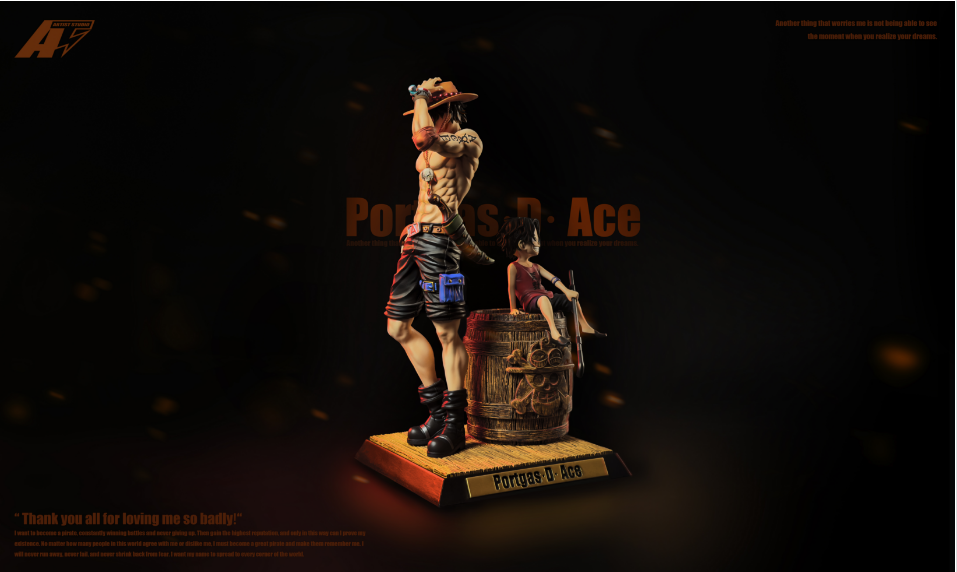 【Pre-sale】POP Scale Ace & Little Ace-One Piece-AT Studio