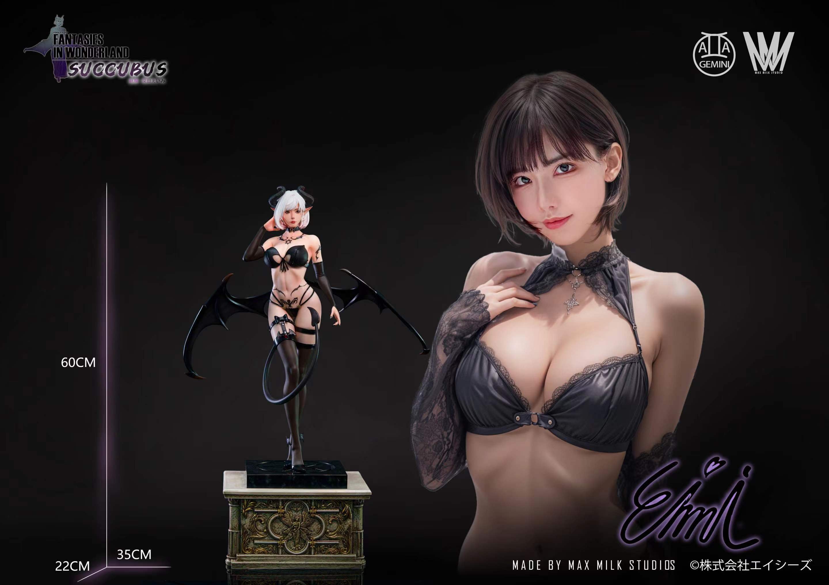 【In stock】1/4 Eimi Fukada-succubus from another world-MAX MILK STUDIO