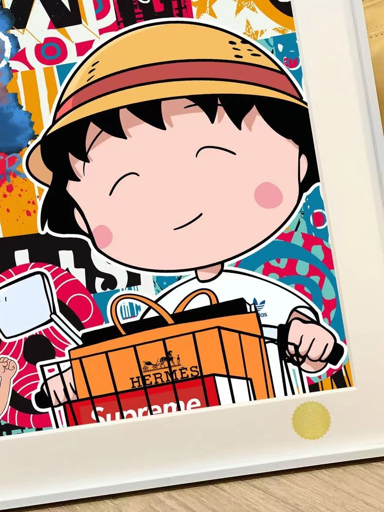 【Pre-sale】Decorative Painting of Chibi Maruko-chan-XingKong Studio