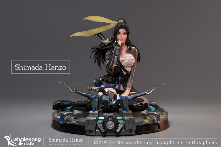 【Sold out】Gender Bender Female Hanzo-Overwatch Resin Statue-Whale Song Studio