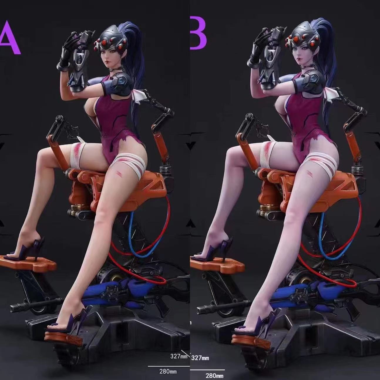 【In-Stock】 1/4 Scale Widowmaker Amélie Guillard-Overwatch Resin Statue-Lightning Studio