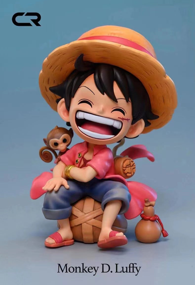 【Pre-sale】Sitting Q Version Luffy-One Piece-CR Studio